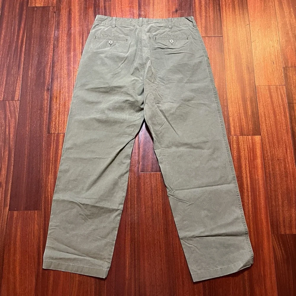 Banana Republic Pants Mens 34R 34x30 Button Fly Painter Baker Military 90s Y2K *
